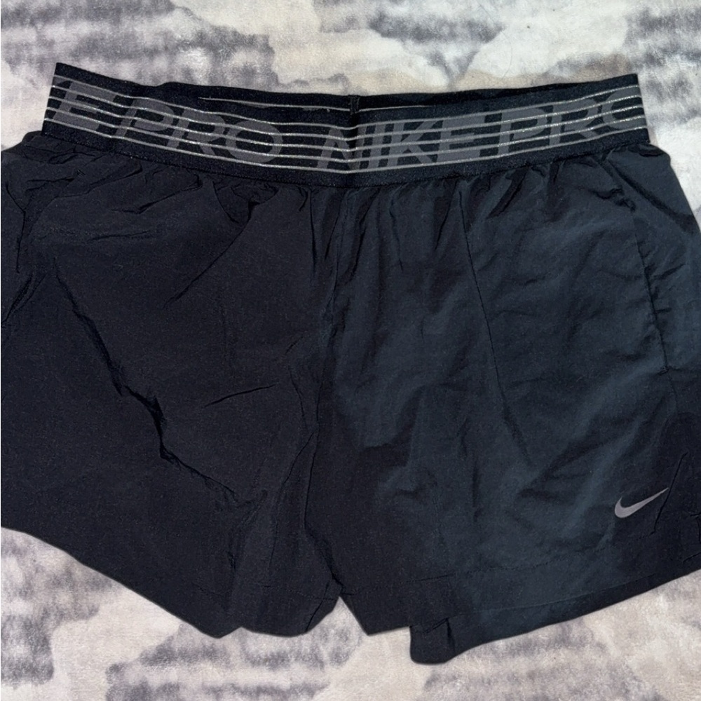 Nike Pro Black Athletic Shorts